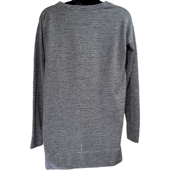 Loft Pinstriped Long Sleeve‎ Top XS - Picture 7 of 7